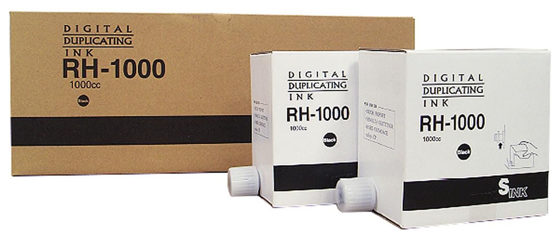 RICOH Ink タイプ400 1000ml × 5本 Amazon.co.jp: リコー用 汎用インキ タイプ400 / タイプ400G 黒 対応