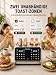 ZACHVO Toaster 4 Scheiben Edelstahl mit Touchscreen & LED Countdown