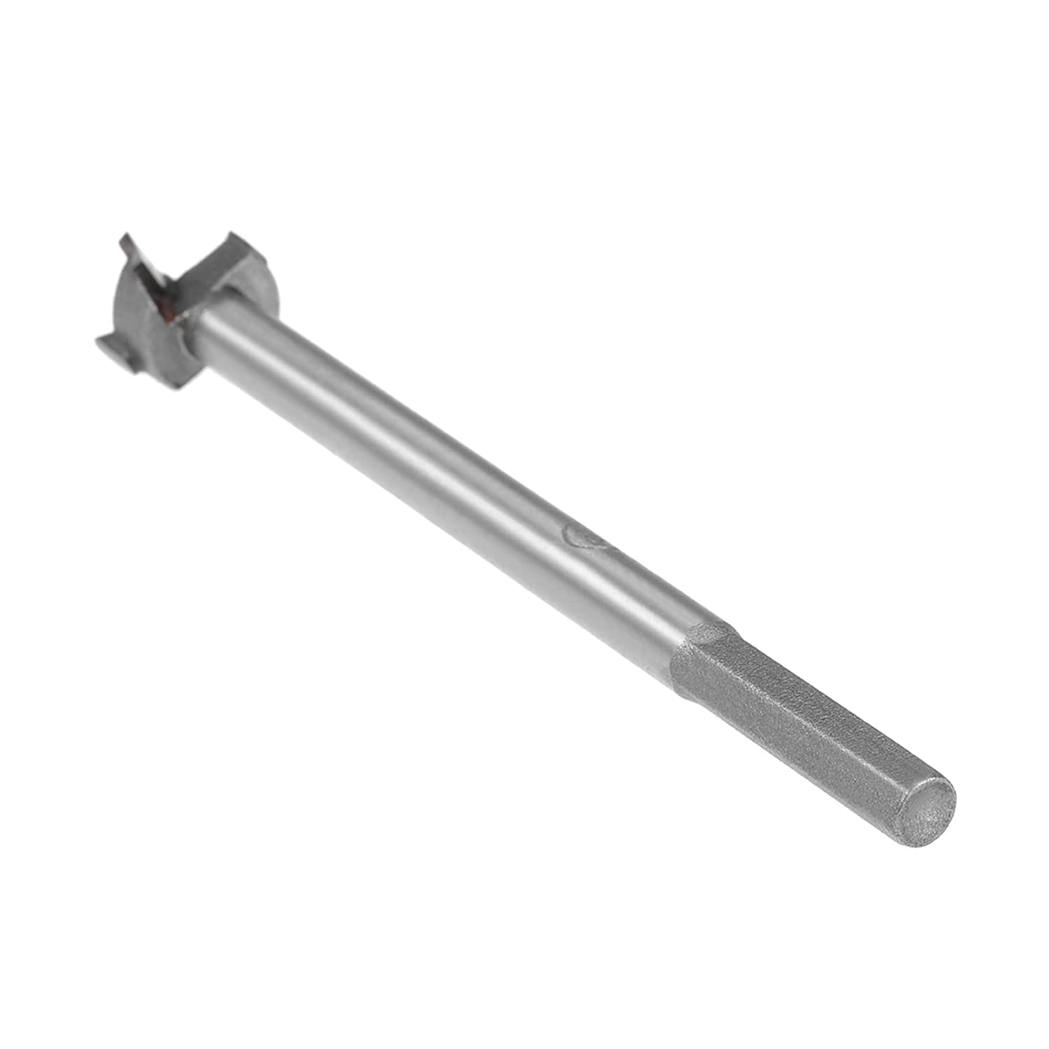 Forstner Drill Bit - [18mm] Tungsten Carbide Auger Opener for Wood Furniture Hinge Woodworking Use, Hex Shank, Gray