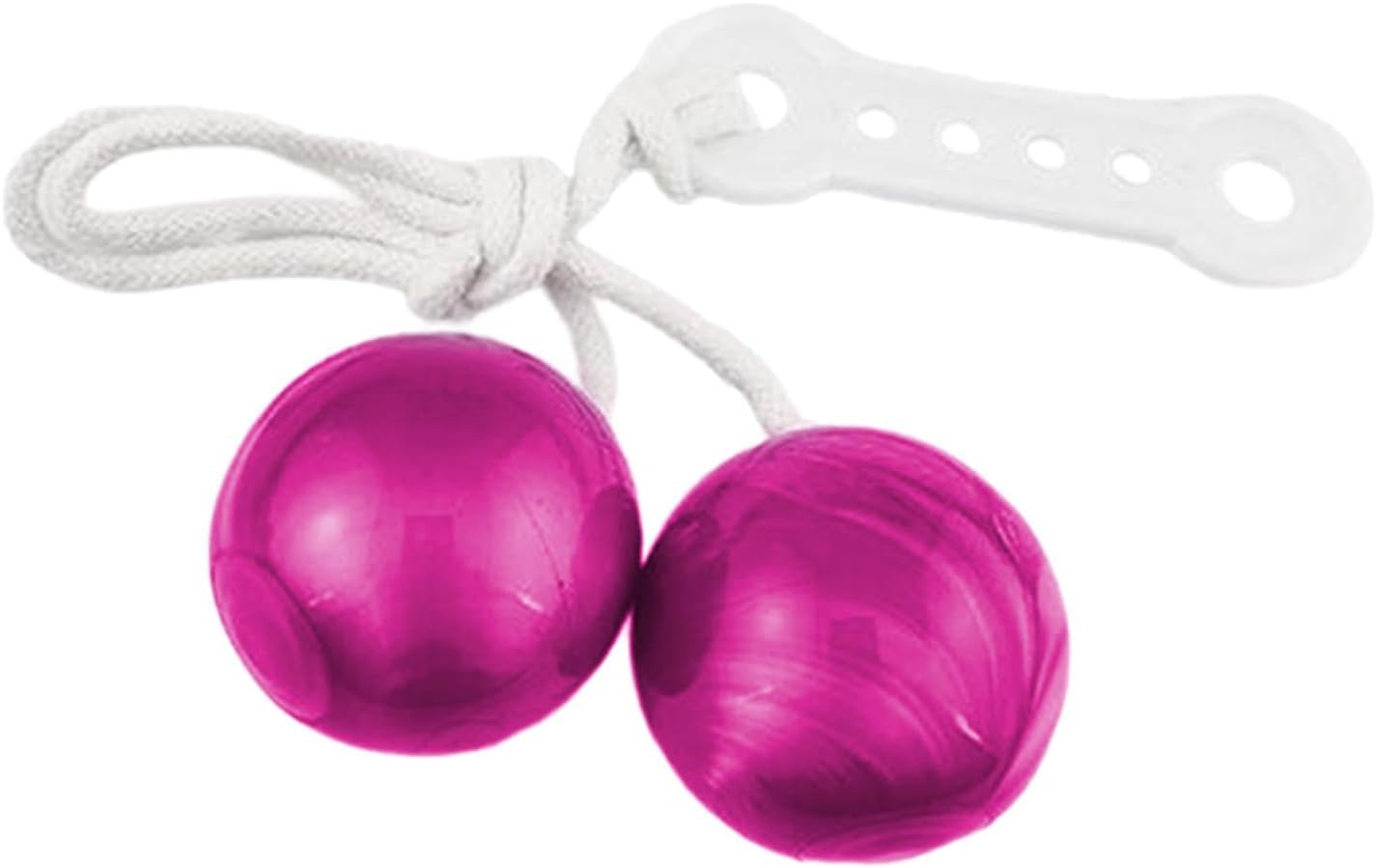 Clacker Balls on A String for Sensory Play, Ideal for Gifts, Rose Red
