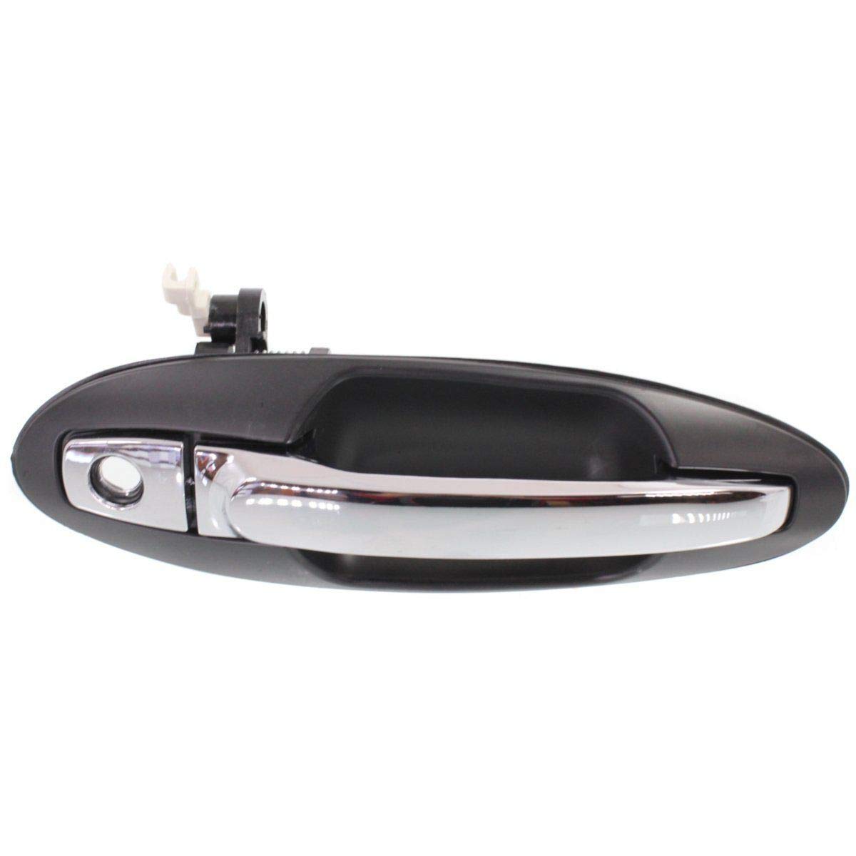 Parts Galaxy Door Handle for 2002-05 Hyundai Sonata OBS Front Right Primed w/Chrome Lever