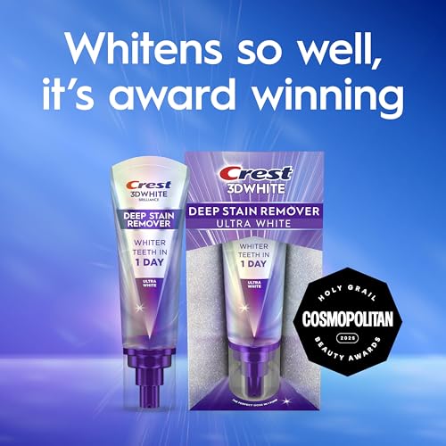 Crest Toothpaste 3DWhite Deep Stain Remover Ultra White - 67mL - Daily Use - Whiter Teeth in 1 Day view 8