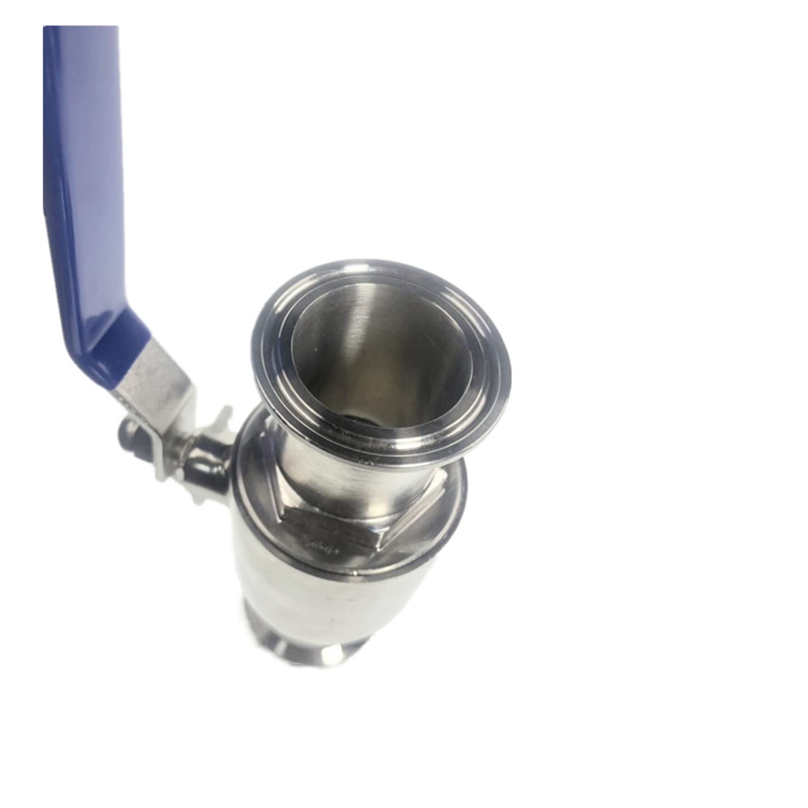 Sanitarny zawór kulowy z pełnym przejściem, tuleja zaciskowa, stal nierdzewna SS SUS 304 (19 mm)