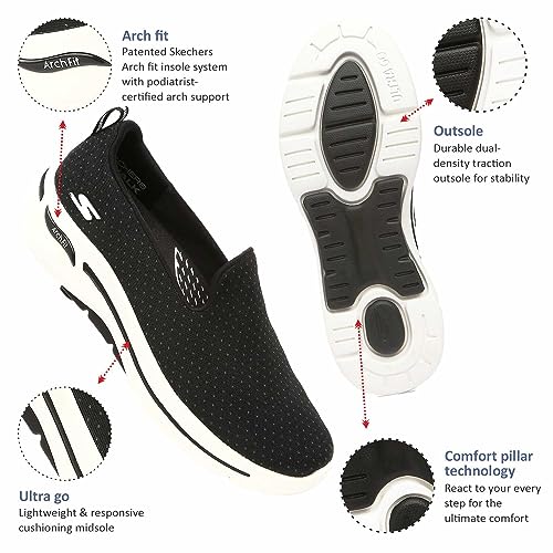 Image of Skechers Women Go Walk Arch Fit Morning St Walking Shoes