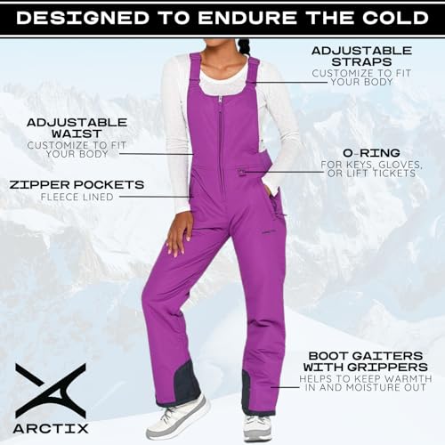Image of Arctix Kids Insulated Snow Bib Overalls