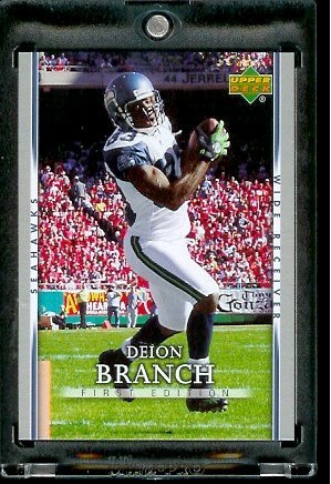 Amazon.com: 2007 UD First Edition Football Card #91 Deion Branch :  Collectibles & Fine Art