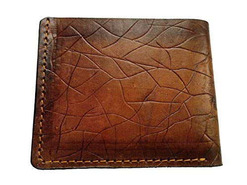 Indian Chief Skull, Patriotic Native American, Tribal Skull, Apache, Feather Headdress, Red Man, RFID Men's Bifold Wallet, Genuine leather wallet, Biker Wallet, Embossed wallet, Leather Purse, Handmade wallet, Airbrush Art, Custom wallet, Personalized wallet 5