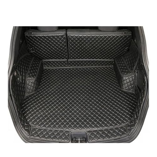 Tapis de coffre de voiture en cuir antidérapant Skoda Yeti 2015