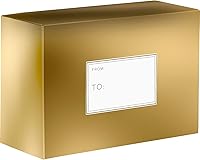 Vista 2 de Jillson & Roberts - Cajas de regalo medianas para cumpleaños y vacaciones, color negro (12 piezas)