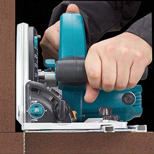 Makita SP6000J Tauchsäge, 1300 W, Ø 165 mm, aus Makpac + Holzsäge, 24 Zähne