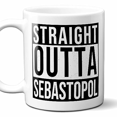 Straight Outta Sebastopol USA Mug 11oz