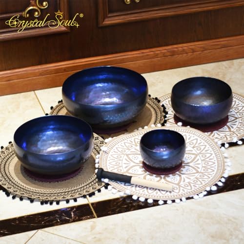 Bol chantant en titane haut de gamme Crystal Soul pour thérapie sonore