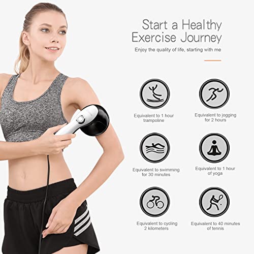 Cellulite Massager Handheld, Body Sculpting Machine, Fat Cellulite Remover, Massage Neck Back Shoulder Berry Arm Foot With 4 Massage Heads;Suitable In Gym Office Home Travel, Ideal Gifts For Man Women #TOP1