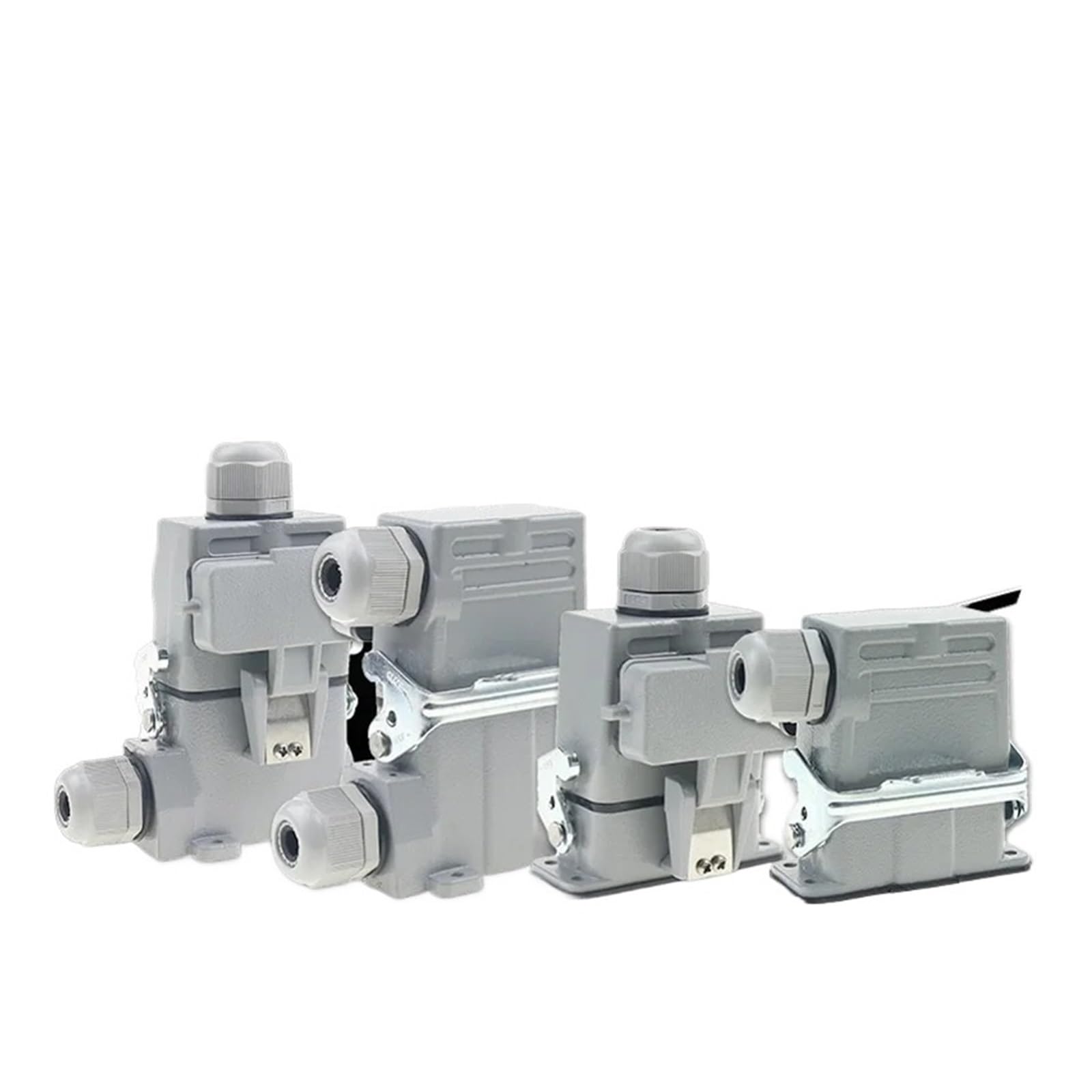 Heavy Duty Connector HDC-HA-10/16-10/16 Core 250V 16A Industrial Waterproof Plug(10 High Base Top)