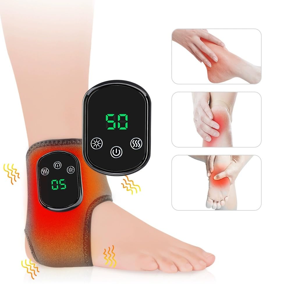 Neurovasio - Révolution Neurologique du Massage des Pieds Masseur Pied Thermique Portatif - Améliore Circulation, Détend Pieds et Cheville, Pour Hommes et Femmes - Maison, Bureau, Voyage