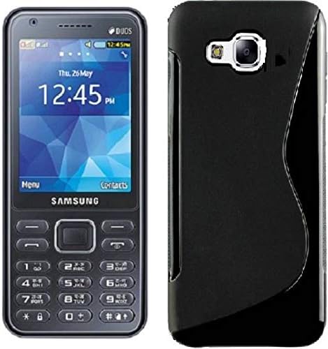 Lively Back Cover For Samsung Metro XL SM-B355E Silicone ( Black )