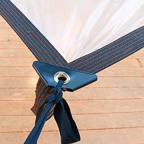 Lona impermeable transparente antienvejecimiento que evita filtraciones en tiendas 8