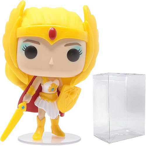 POP Retro Toys: Masters of The Universe - She-Ra Glow-in-Dark Funko Specialty Series Pop! Figura de vinilo (paquete con funda protectora compatible