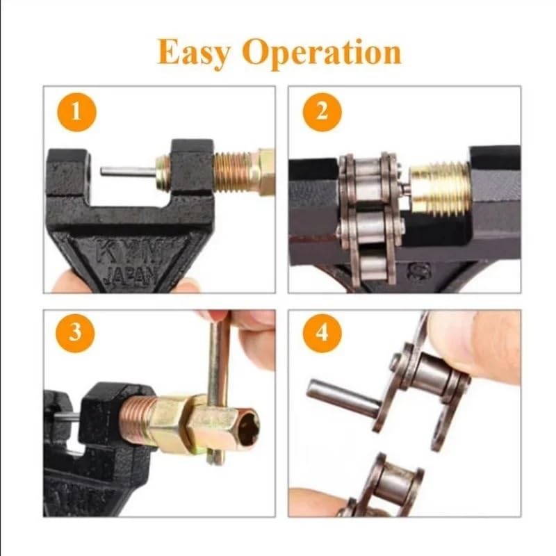 Glissière guide-chaîne robuste en acier pour séparateur de maillons - 5