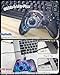 Wzuicov Multi-Platform Game Controller with RGB & Dual-Mode Bluetooth & Wired Connection, Wireless Gamepad for Switch/Switch 2/iOS/Android/PC/TV Box/Tesla, Includes 2 USB-C Cables & Adapter