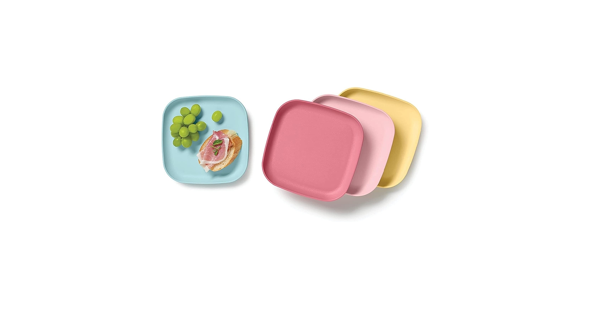 Tupper Ware 新品8点セット Amazon.com: New Tupperware Vintage Pastels Square Classic