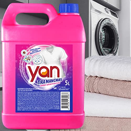 Alvejante Liquido Tira Manchas Sem Cloro Yan 5 Litros