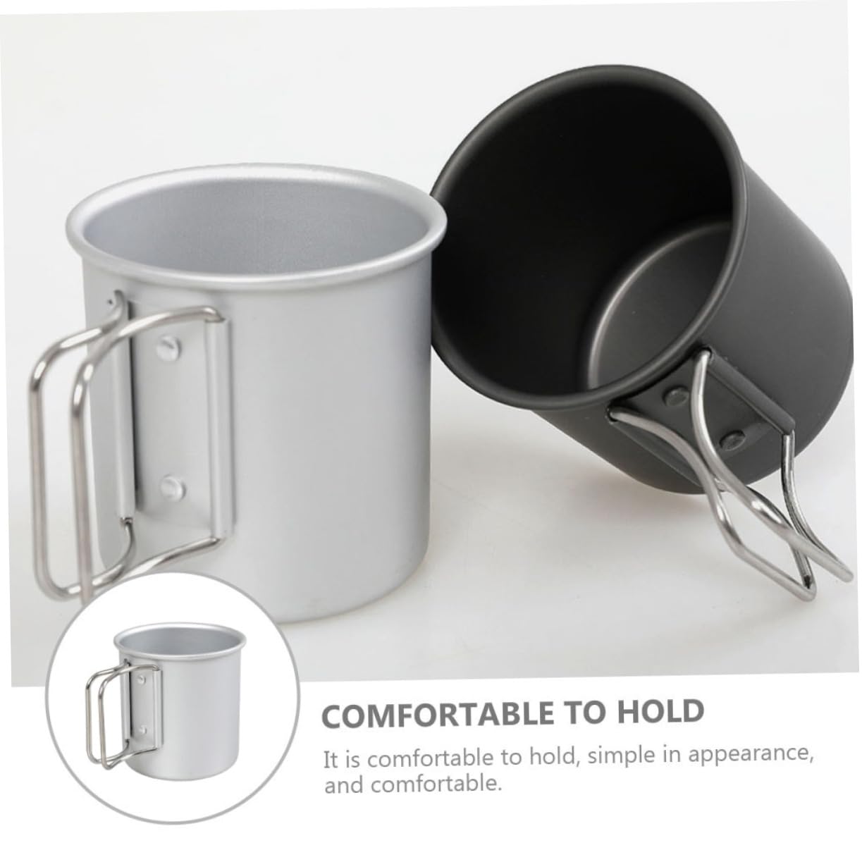 4piezas Taza De Agua Plegable Para Camping Portátil y Práctica Para Bebidas Calientes y Frías Diseño Moderno y Cómodo Utensilio Esencial Para Actividades Al Aire