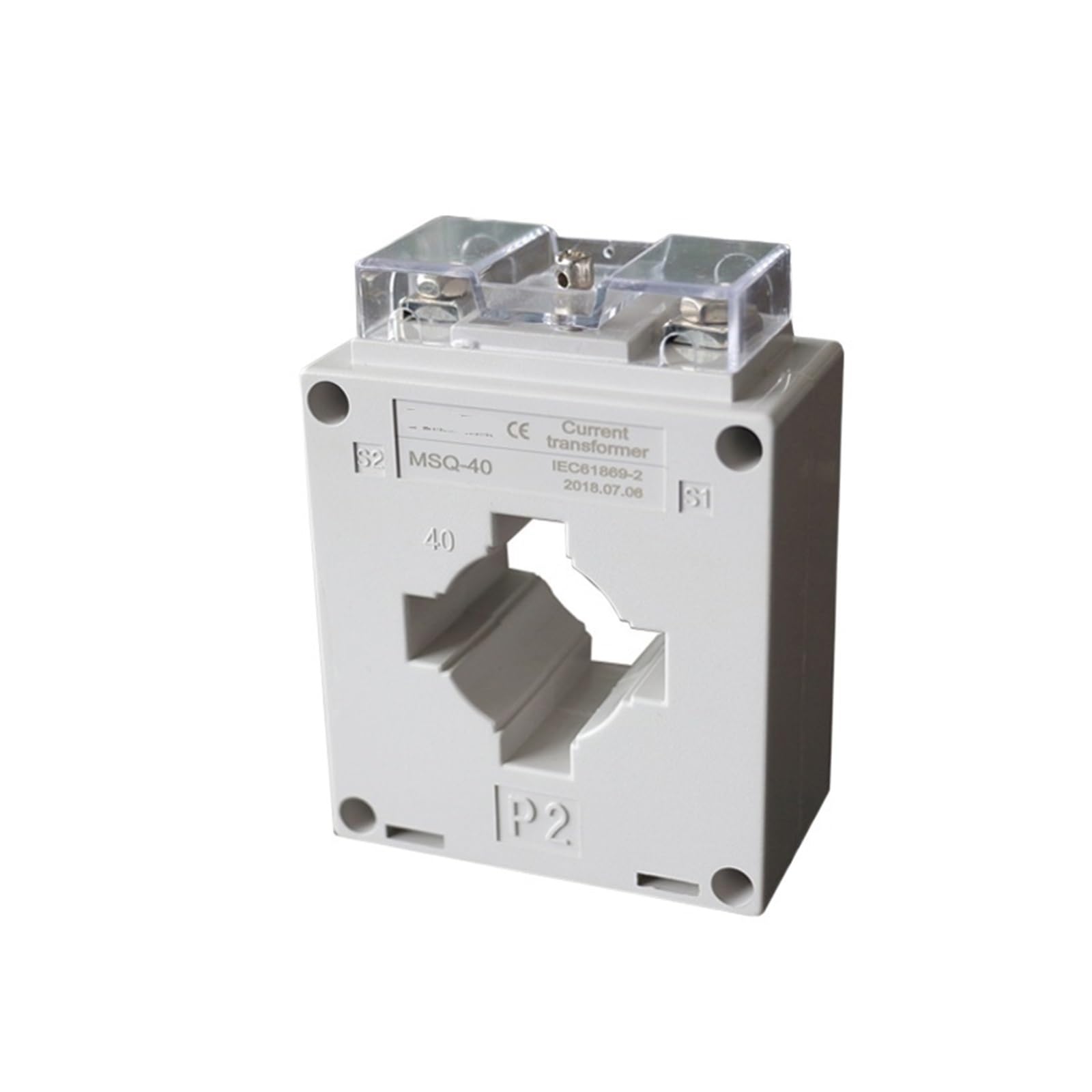Transformateur de courant basse tension MSQ-40 150/5A CT pour armoire