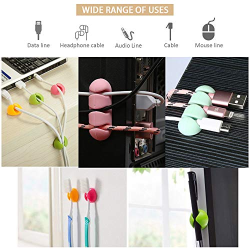 YOFASEN Clip di Cavi Bianca - Fermacavi