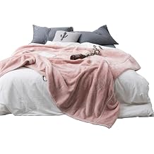 Sofa Blanket Flannel Fleece Microfiber Lightweight Cozy Sofa Bed Super Soft and Warm Plush Throw Blanket Color Khaki, Size 150x200cm
