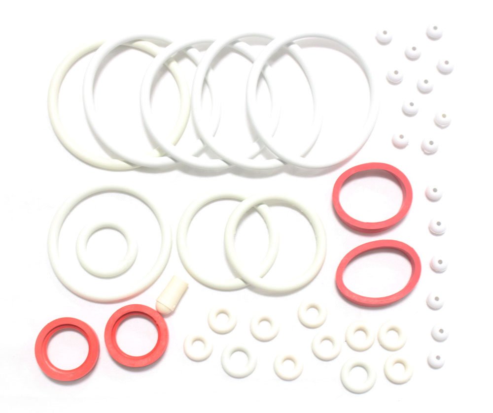 Game Room Guys Gottlieb Rock Encore Pinball White Rubber Ring Kit