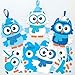 Baker Ross FE970 Schneeeule Bastelset - 8er Pack, Winter Dekoration Bastelsets Für Kinder, Kindergeburtstag Basteln, Tier Bastelideen