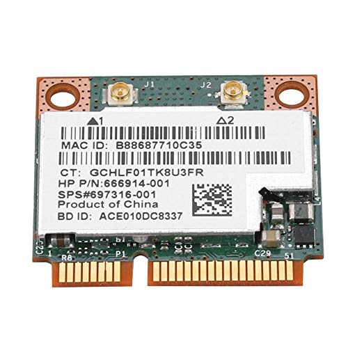 Adaptador de rede para placa de rede Bluetooth 4.0.300Mbps 802.11a/b/g/n, placa de rede Mini PCI Exp