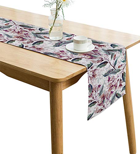 Image of Jute Table Runner Heat Resistant Dining Table Runner for 6 Seater 12 Inches x 72 Inches AATR0023
