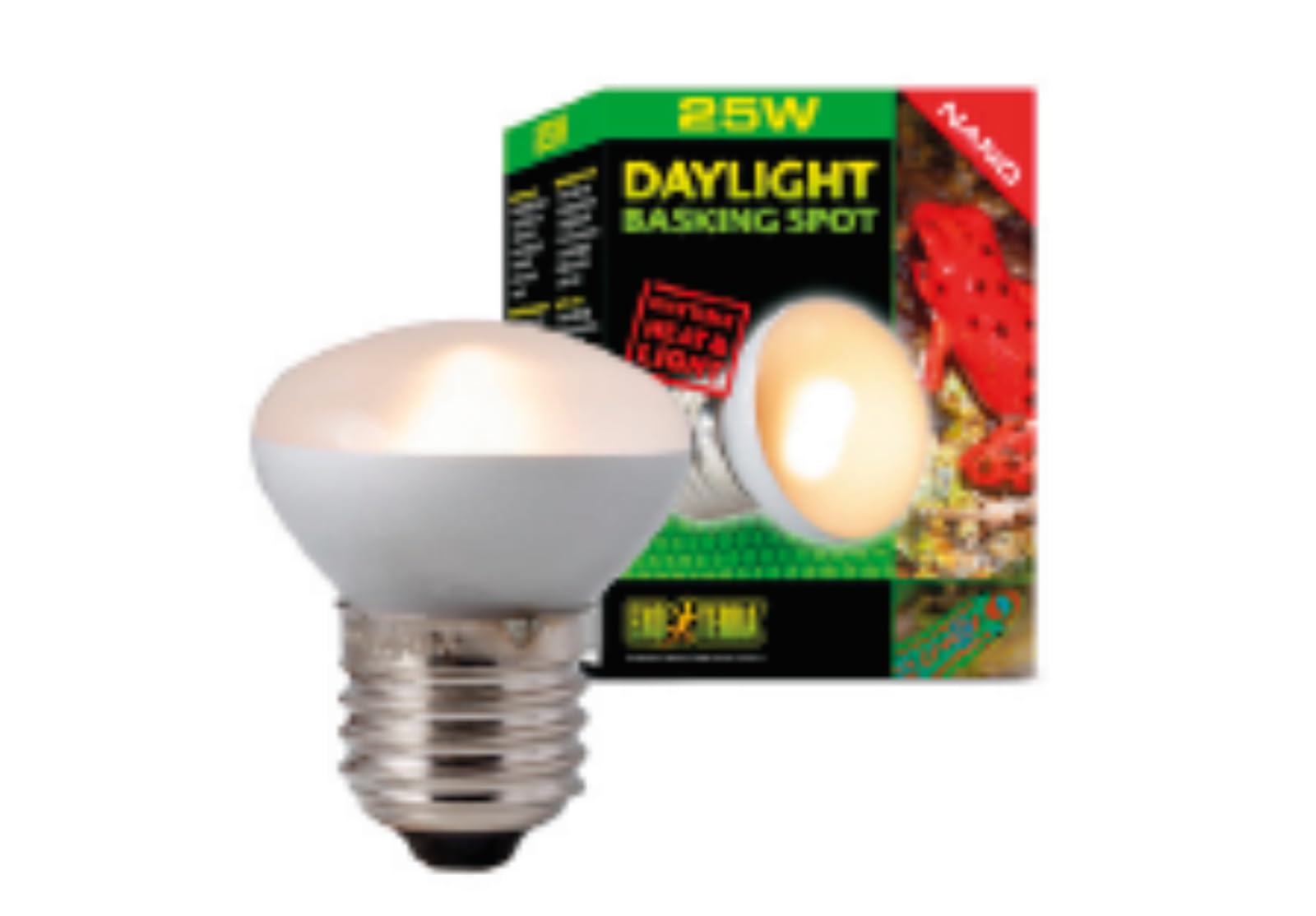 Exo Terra PT2137 Daylight Basking Spot Nano,Silver, 25 W