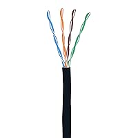 Vista 2 de Elite Elevador CAT5E (CMR), 1000 pies, UTP 24AWG, cobre desnudo sólido, 350 MHz, certificado UL, caja fácil de tirar (Reelex II), cable Ethernet a