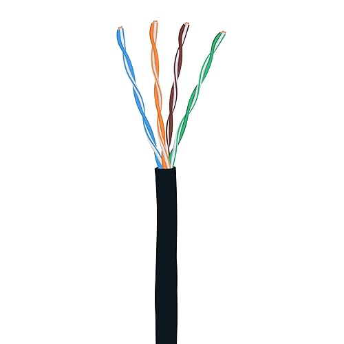 Miniatura 2 de Elite Elevador CAT5E (CMR), 1000 pies, UTP 24AWG, cobre desnudo sólido, 350 MHz, certificado UL, caja fácil de tirar (Reelex II), cable Ethernet a