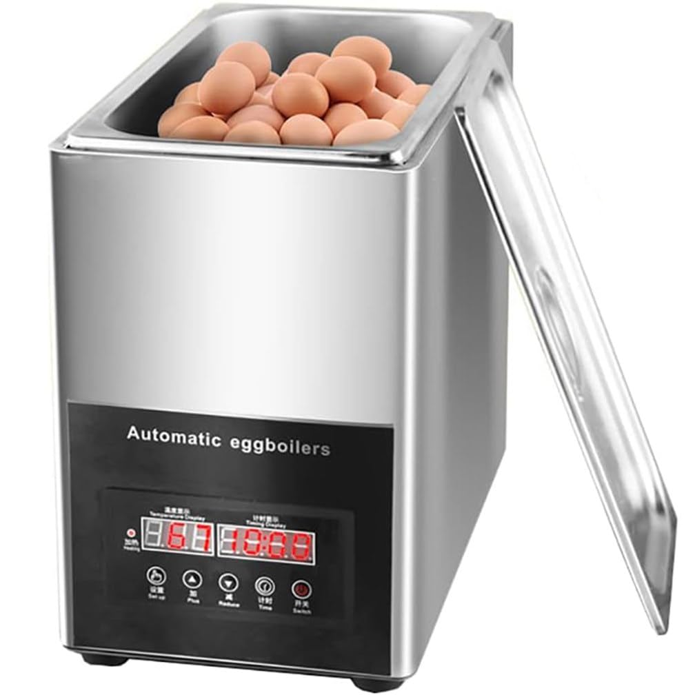 Máquina automática Inteligente Comercial para Hacer Huevos a Medio hervir, Dispositivo para cocinar Huevos y Hacer Tortillas, Cocina eléctrica para restaurantes