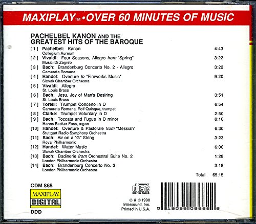 Greatest Hits of the Baroque