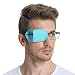 FCAROLYN 6pcs Eye Patch for Glasses to Treat Lazy Eye/Amblyopia / Strabismus,Blue