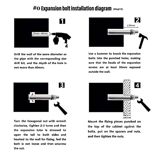 Rustown Rustic Wood Wall Storage Cabinet With Two Sliding Barn Door, 3-Tier Decorative Farmhouse Vintage Cabinet For Kitchen Dining, Bathroom, Living Room, Dark Walnut #TOP2