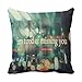 Gogoal Home Decor Pillow Covers Life Love Decorative Pillow Case For Sofa 18 By 18 Pillow Cover