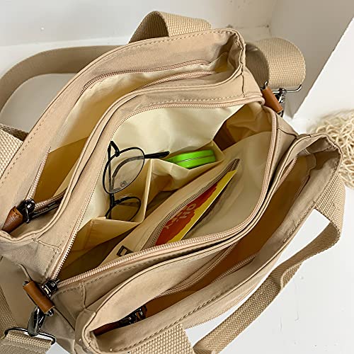 Womens Shoulder Handbag Purses Multi-layer Lightweight Crossbody Bag Top Handle Tote Bag Travel Satchel Bag2