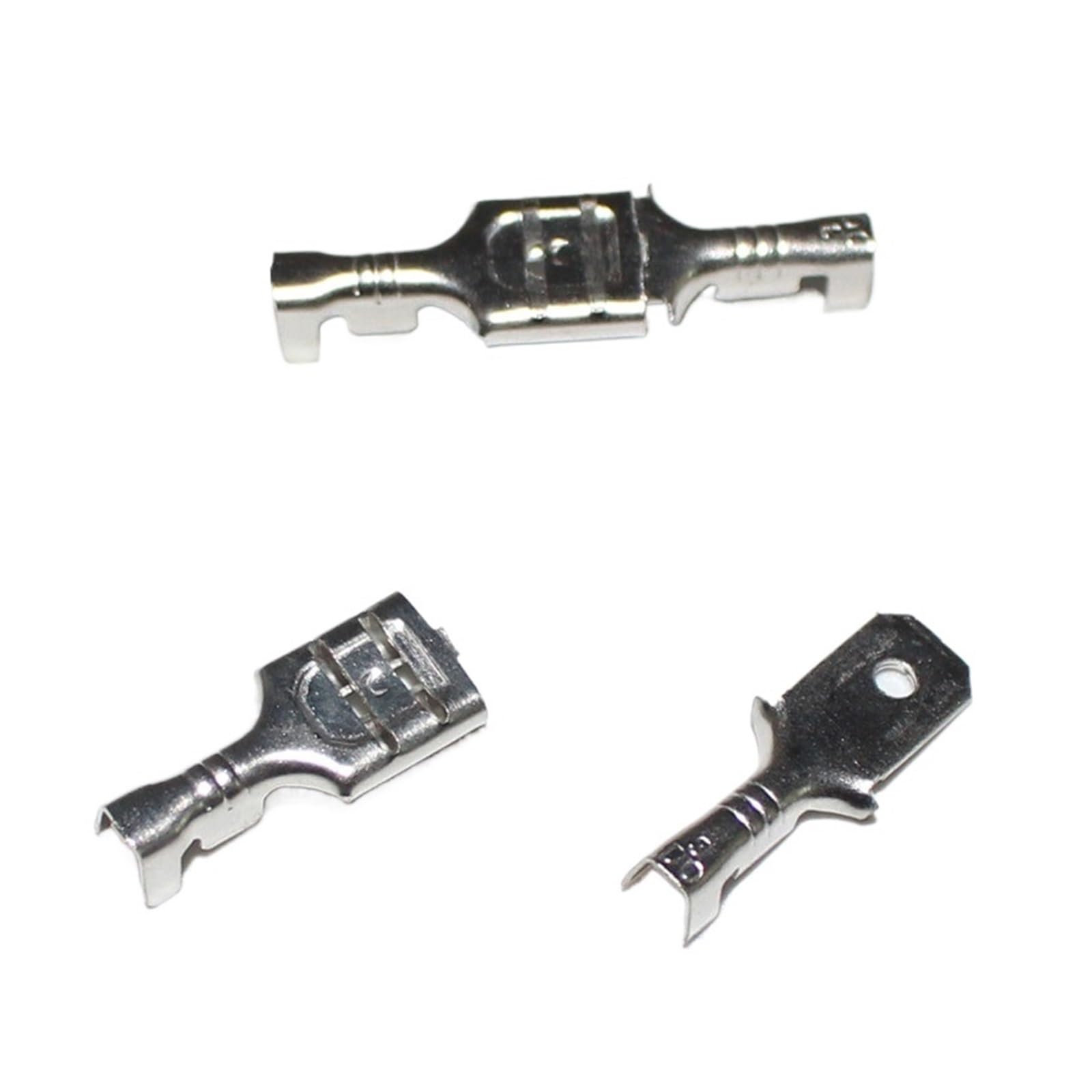 20 paia di terminali a crimpare da 4,8 mm maschio femmina connettore a forcella per cavo 22-16AWG