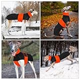 Whippet Mantel, Whippet Wintermantel Windhund Pullover Whippet Windhund Wintermantel Hundejacke für Windhunde Greyhound Winter Mantel