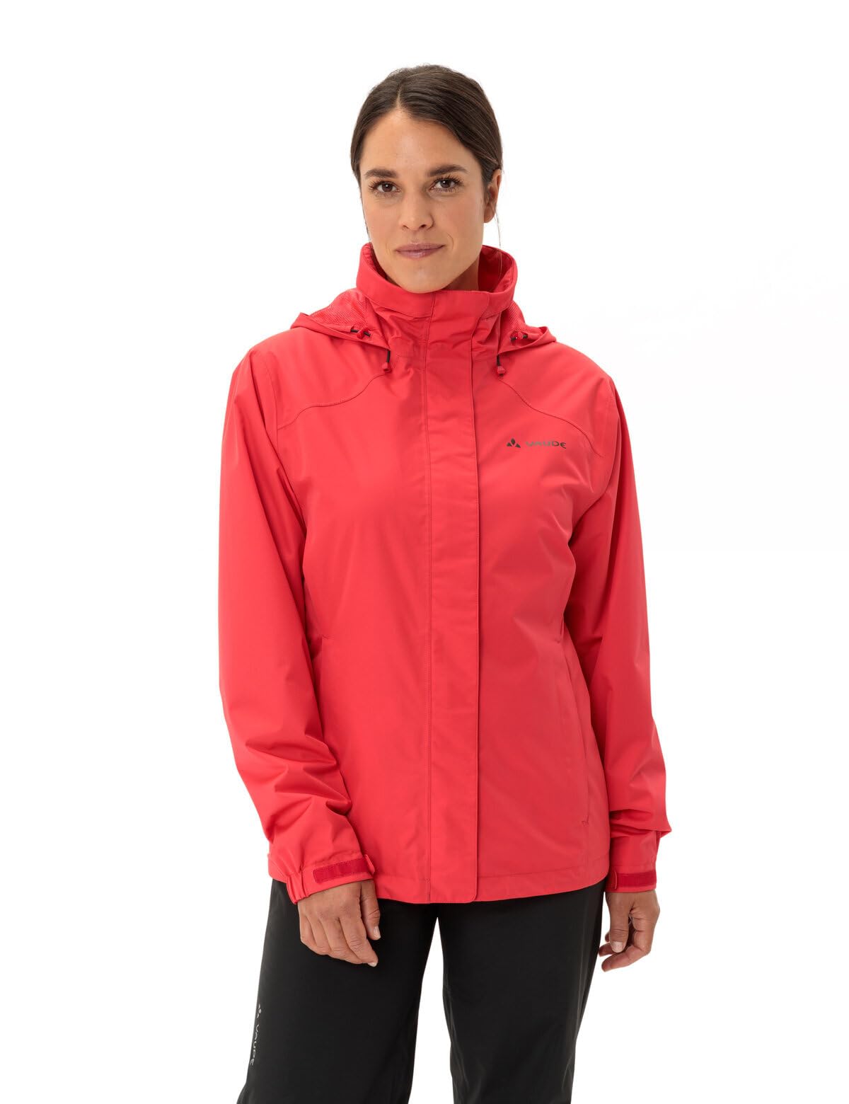 VAUDE Escape Bike Light Regenjacke Damen – Gefütterte Regenjacke mit 2-Lagen Membran, reflektierende Jacke wasserdicht 412g