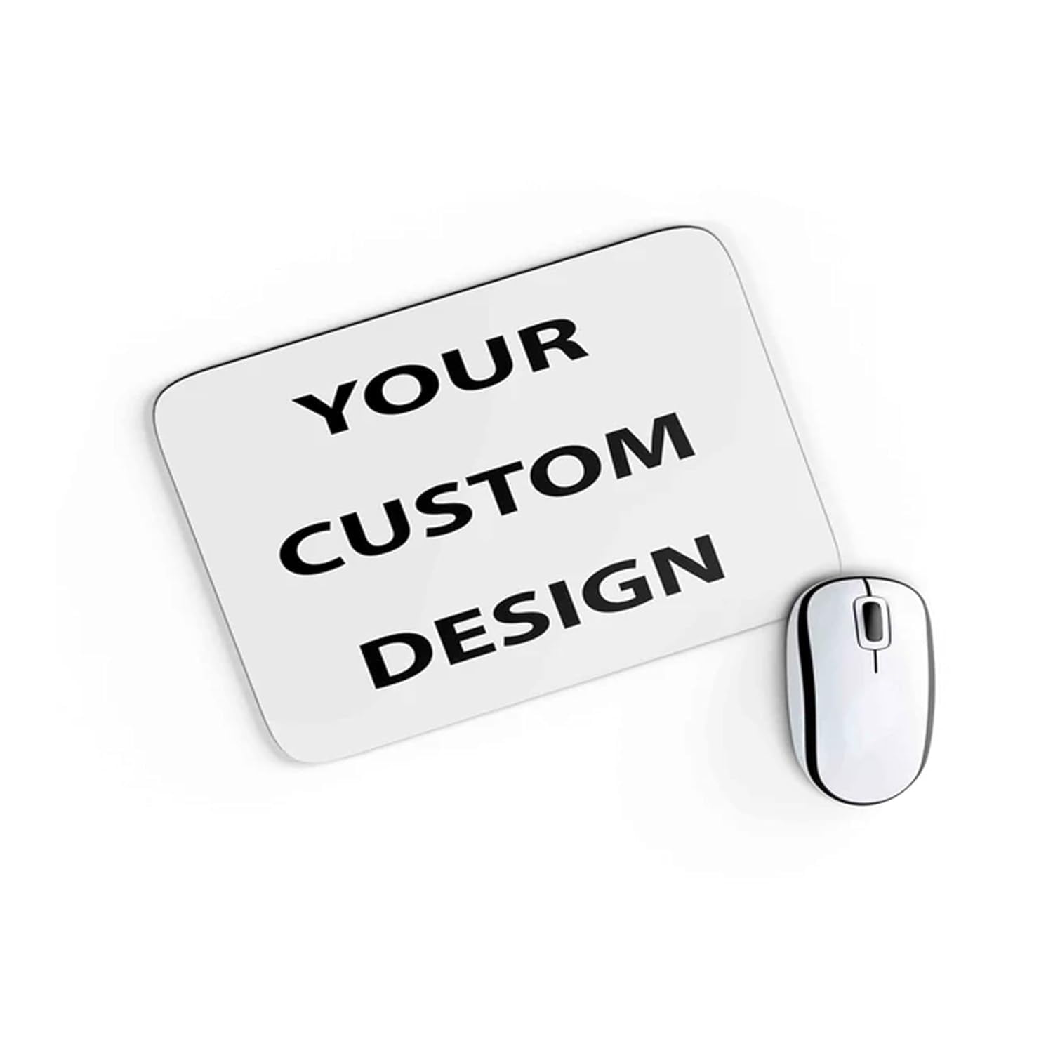 Customized/Personalized Mouse Pad for Gaming Computer, Laptop, PC Rubber Base Mat Finish