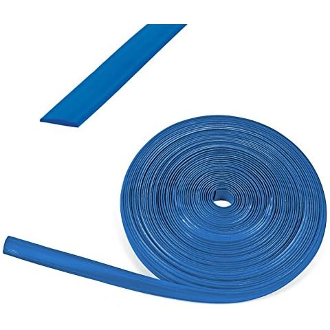 wamovo Ruban de 10 m - En plastique - Bleu - 12 mm - Pour caravanes et camping-cars Cover