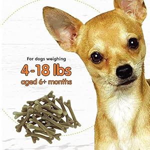 NATURALS Super Breath Dental Care Bones for Dogs – 21 Treats/Pack (3 Pack) – Dog Dental Treats for Small Dogs, Made in USA, Dog Dental Chews Help Reduce Plaque, Tartar Buildup & Freshens Breath