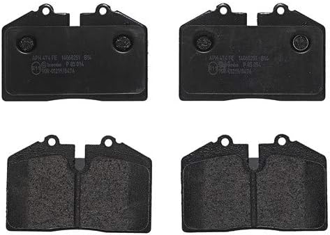 Brembo P85094 Low-Met Front Disc Brake Pad Set AUDI/FERRARI/PORSCHE OE# 8A0698451B